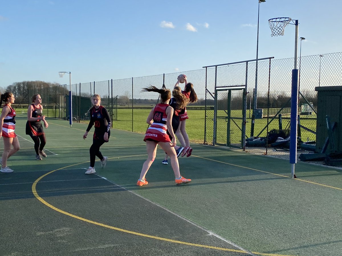 SilcoatesSport's tweet image. The senior girls netballers are off to a winning start today against QM and Ampleforth @silcoatesschool