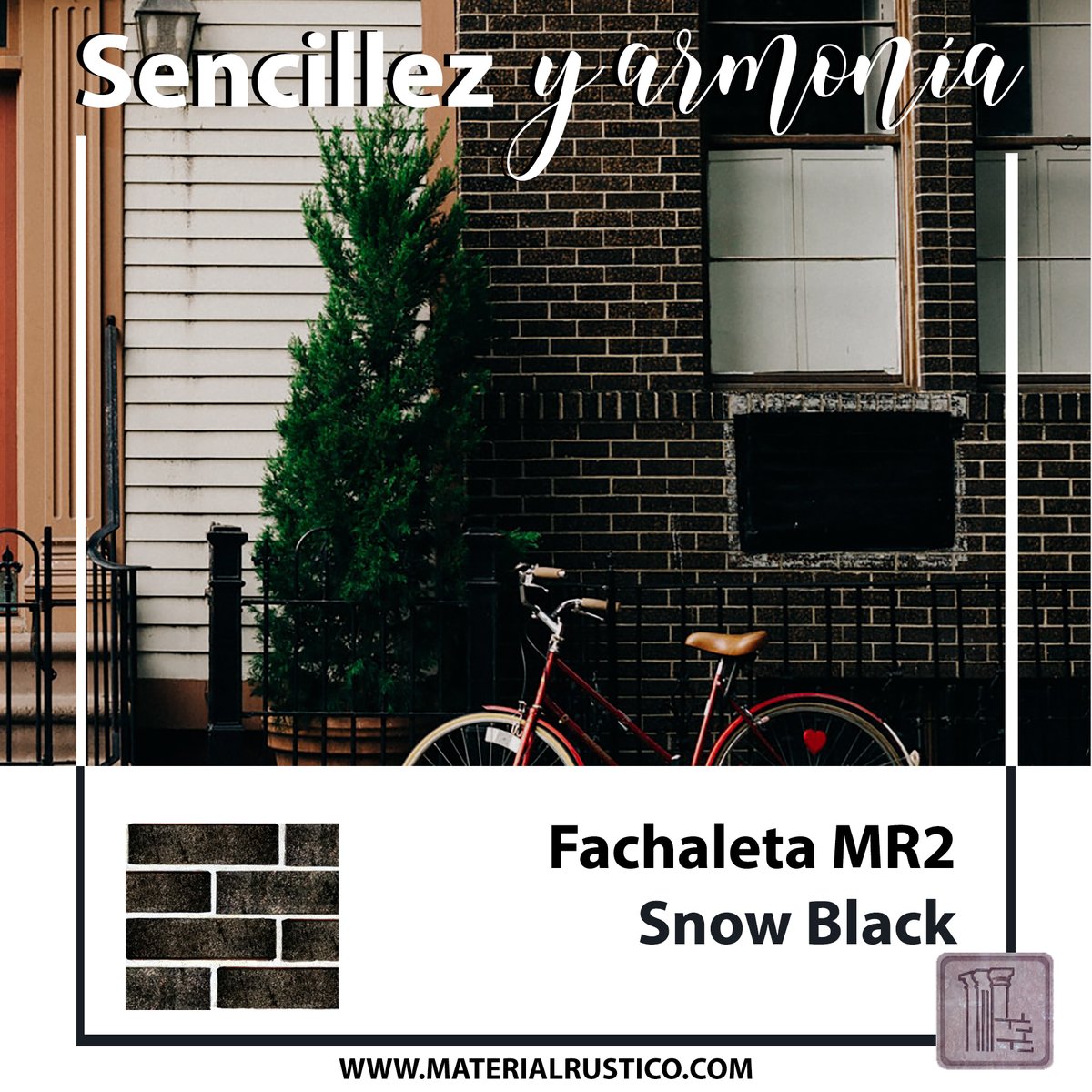 materialrustico's tweet image. El color negro es perfecto para cualquier espacio en tu hogar porque lo llena de elegancia y simplicidad ✨🏡

Conoce está y otras opciones en 👉materialrustico.com/wp/fachaleta/