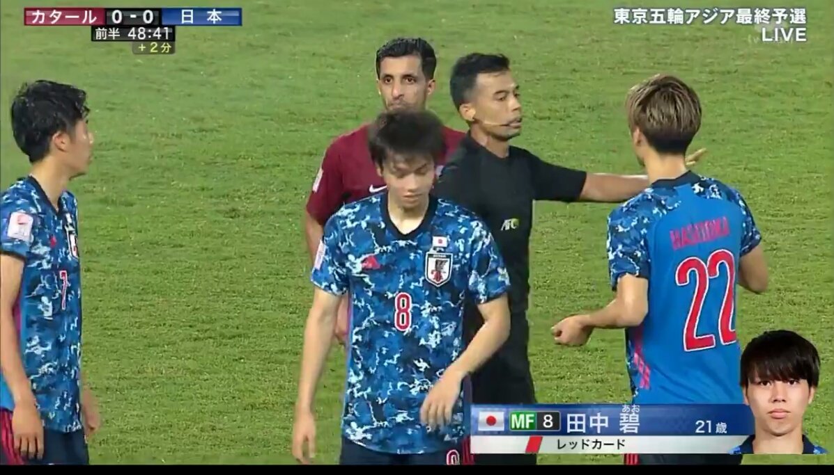 戦 審判 カタール U23(サッカー)カタール戦のPK(誤審)の動画は？VARを見ないのはなぜ？不可解な判定！？