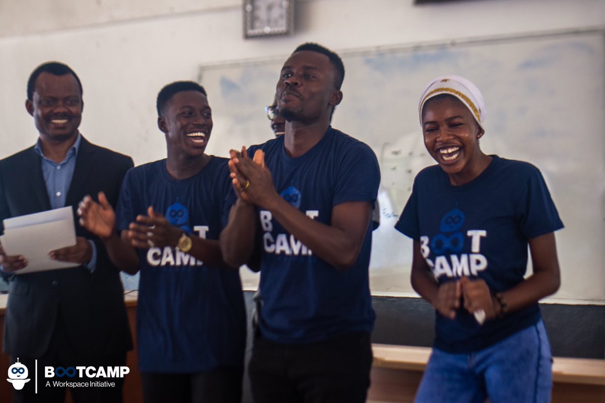 workspacegh's tweet photo. The joy on your face when you just won a hackathon๐ฅณ๐ #WSB20 #IoT https://t.co/vajkhUOFns