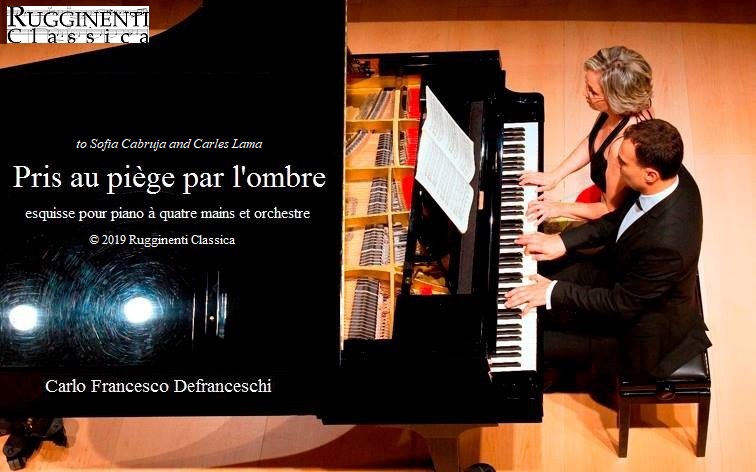 CF_Defranceschi's tweet photo. 'Pris au piège par l'ombre' esquisse pour piano à quatre mains et orchestre
© 2019 Rugginenti Classica [https://t.co/3ZmXV7MMrJ]
#piano #fourhands #duopiano #pianofourhands #orchestra #concert #classicmusic #contemporarymusic #composition #music #defranceschi #CarlesandSofia https://t.co/XGtCrHhcQn