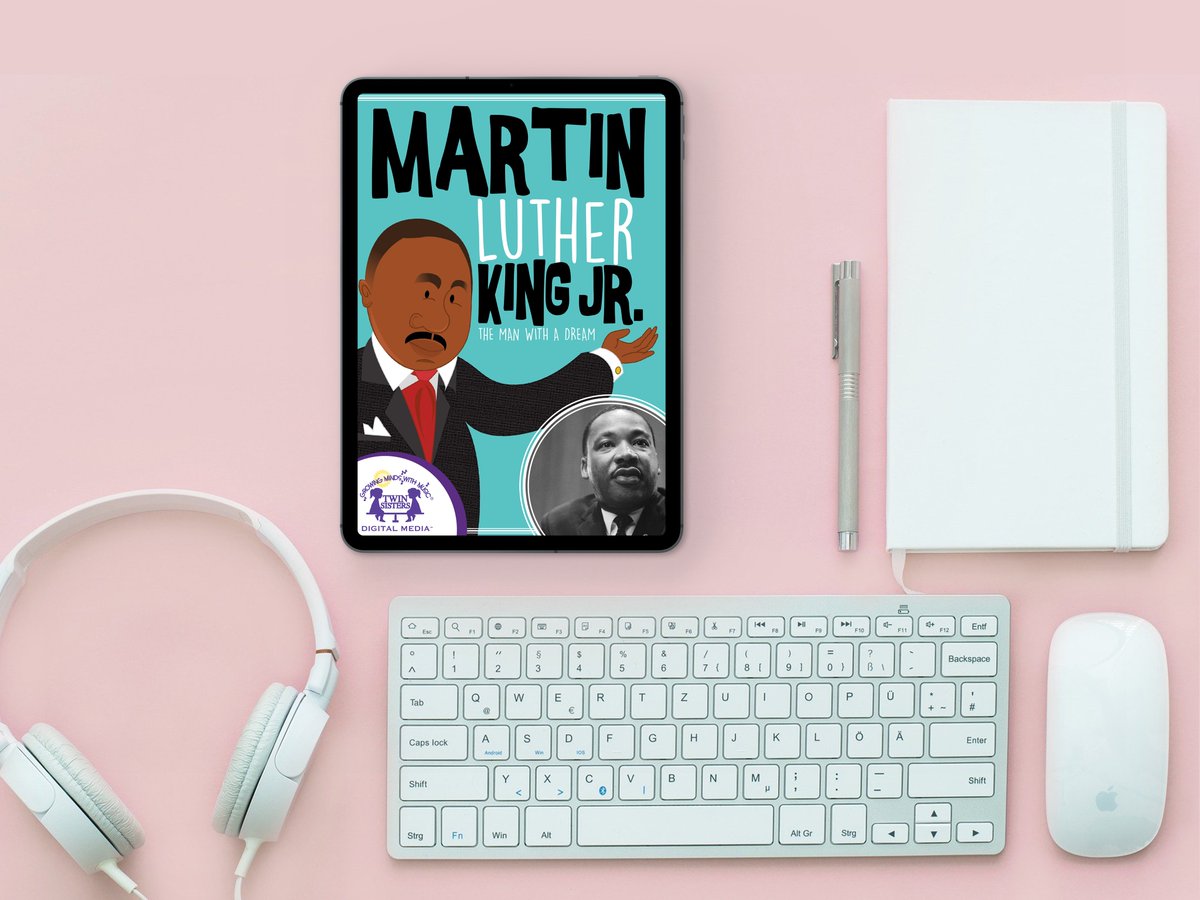 TwinSisters's tweet photo. Martin Luther King, Jr. is a wonderful introduction for young readers to learn about this influential leader and activist best known for advancing civil rights through nonviolence. Check out this eBook and many others available on our website! 📱📚

https://t.co/LNLhxbDEzW https://t.co/dJduyUa9jt