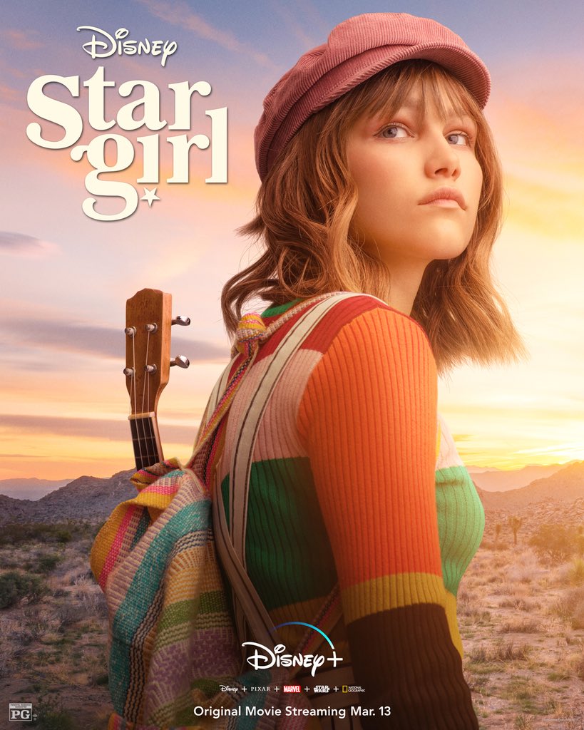 Who’s ready for @Stargirl?!!?Streaming March 13th on #DisneyPlus.