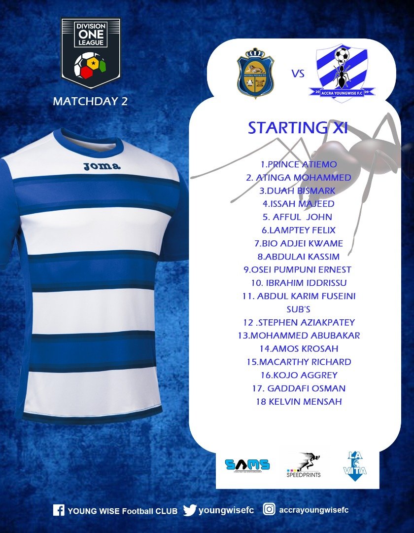 youngwisefc's tweet photo. We on.
The boys for the Agenda 3 Points Mission.
On we go.
Matchday 2
#Matchday2
#YoungWiseFc #BringBackTheLove
#Serwaa #Ronaldo #shedeybe https://t.co/BfwpGtzp25
