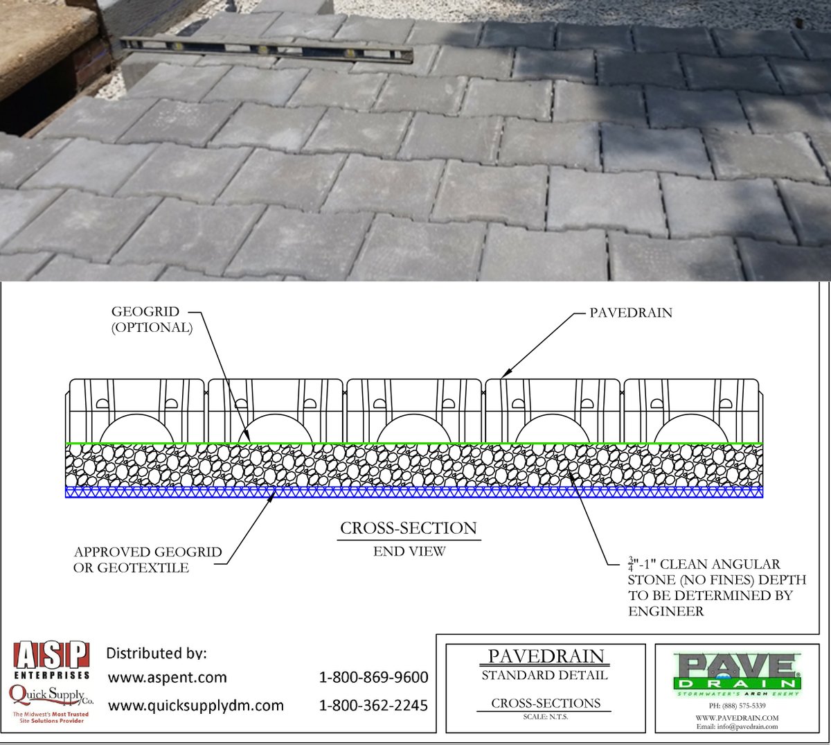PaveDrain's tweet photo. #DistributorSpotlight
ASP Enterprises (@ASPmidwest) knows #stormwatermanagement & #permeablepaving. Let them help you with your next project!
#PermeablePaving #SaveTime #SaveMoney #Stormwater #CivilEngineering #DesignBuild #Construction #GreenInfrastructure #ASPEnterprises https://t.co/yh8elKjgVY