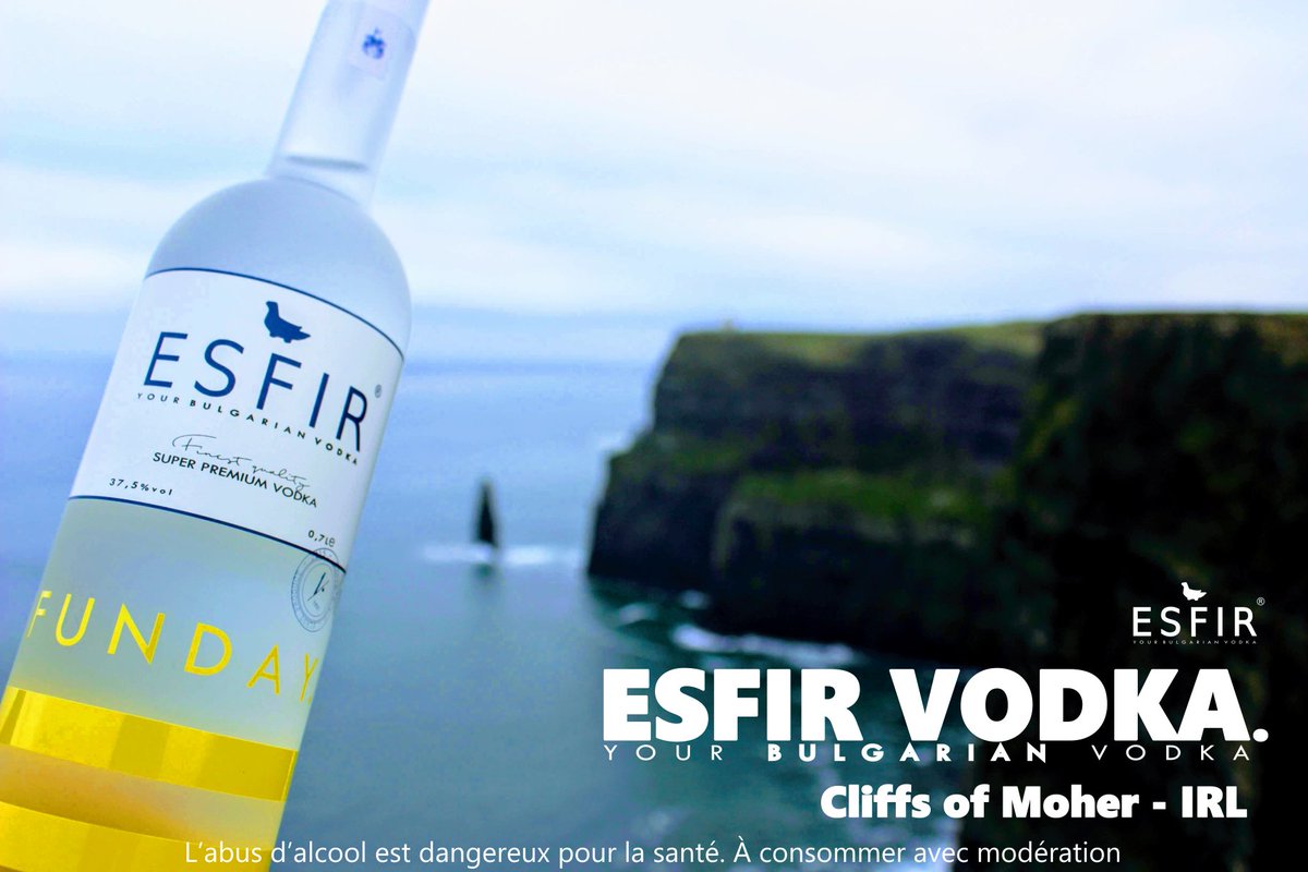 ESFIR_DRINKS's tweet photo. Cliffs of Moher ! #Cliff #Ireland #Landscapes #Inspiration #Love #Luxury #Vodka #ESFIRVODKA #ESFIRDRINKS #ESFIR https://t.co/gnyz1ihPc4