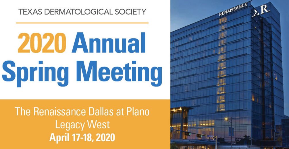 Texas Dermatological Society tweet media