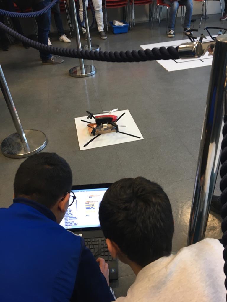 educIFE's tweet photo. #RNRE20 en direct du 
Challenge robotique territorial organisé par @DANE_acLyon à l’IFE @ENSdeLyon  avec les élèves  du @lyceechaplin et  du collège Colette de Saint Priest , bravo à vous et vos enseignants ! https://t.co/YbpUsmqpwV