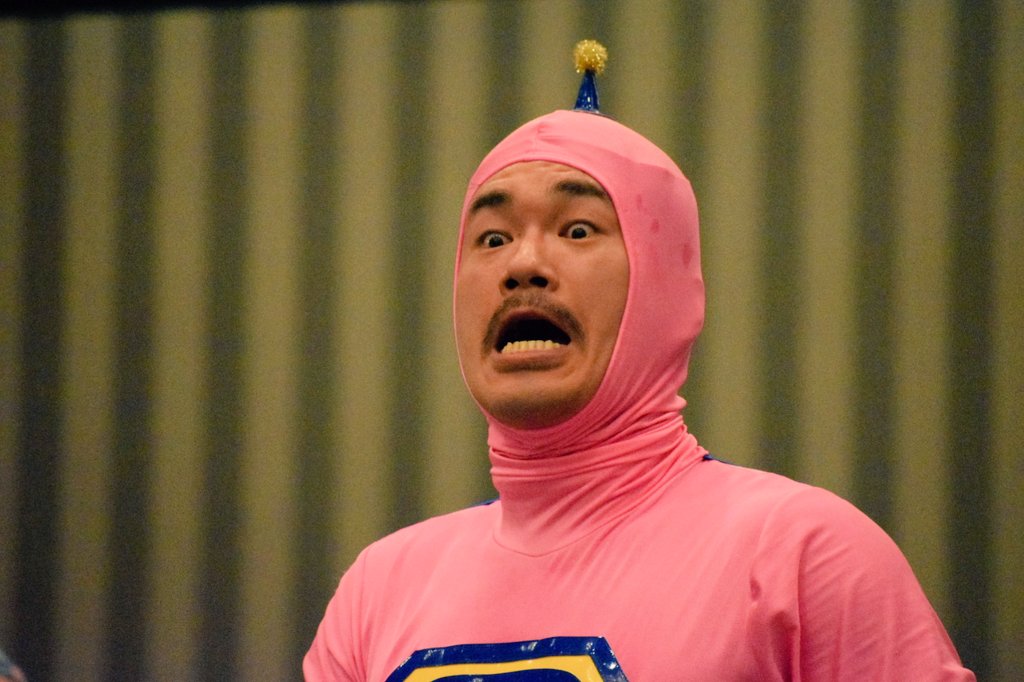aarriissaa01501's tweet photo. 2020.1.13 みちのくプロレス 仙台ヒルズホテル
アンテナの先みたいな黄色いやつが復活してました。
#みちのくプロレス
#HAPPY_MAN
#ラッセ https://t.co/tsiwhuadcG