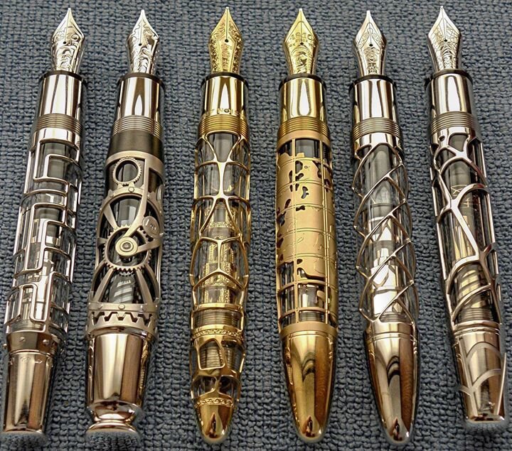 more_idey's tweet photo. А вы хоть раз писали подобными ручками?

шедевры by Montblanc https://t.co/qJAvYPUaol