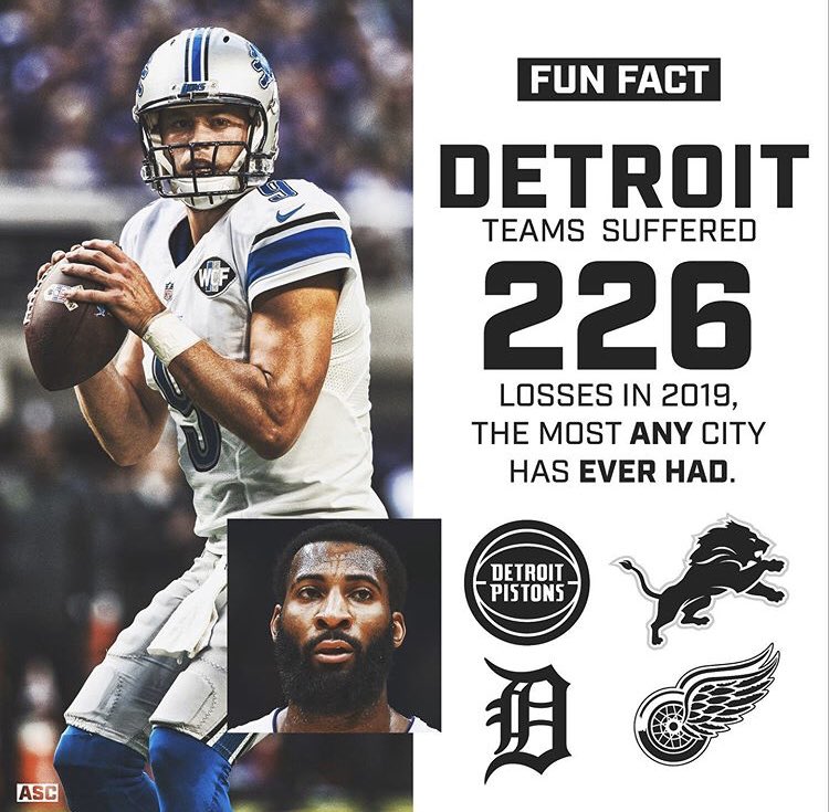 UMvsEveryone's tweet photo. The only record a Detroit team can break https://t.co/KIXzvXomle