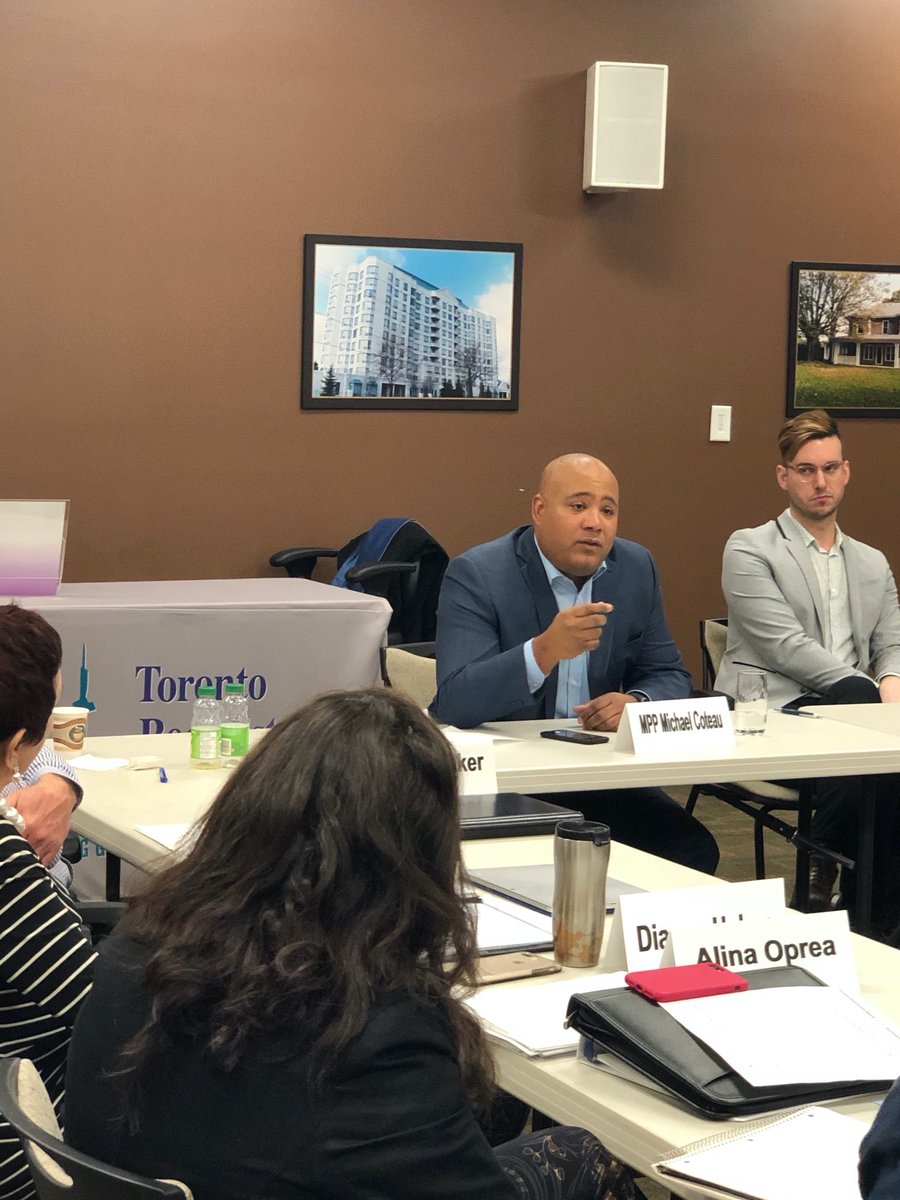 TheReal_TRREB's tweet photo. Thank you MPP Michael Coteau for participating in TREB’s roundtable series with major candidates seeking the ON Liberal Party leadership. As TREB’s MPP, we appreciated you sharing your big ideas for a progressive ON, and on matters affecting real estate and homeownership.
#TREBGR https://t.co/Y6cbk2z0g5