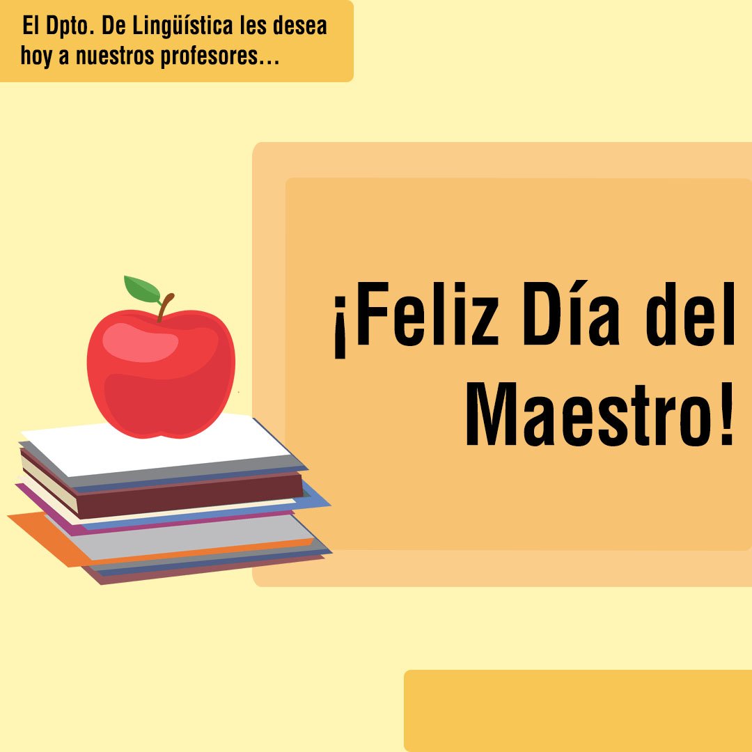 Hoy #enero15 felicitamos a los profesores de nuestra comunidad unimetana, un... ¡Feliz Día del Maestro! #unimet #diadelmaestro #linguistica