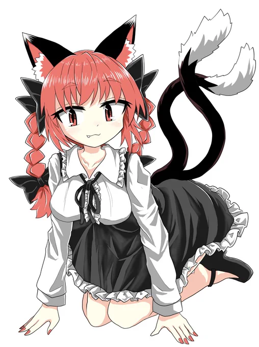 お燐ちゃんです 
