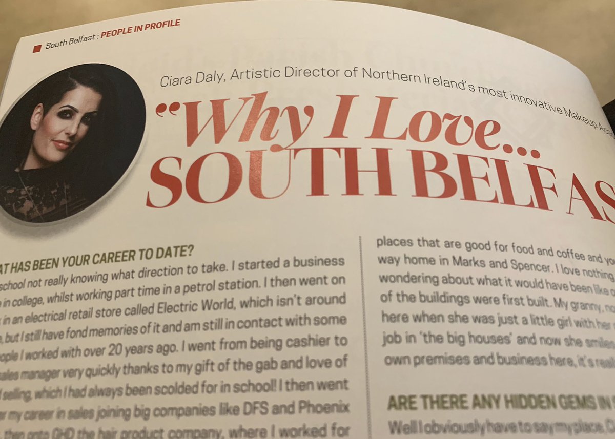 Thank you <a href="/CiaraDalyMakeup/">CiaraDalyMakeup</a> for your very kind comments <a href="/DeaneAndDecano/">Deane and Decano</a> <a href="/EatAtDeanes/">Deanes Restaurants</a> in #SouthBelfastLife #LisburnRoad #Belfast