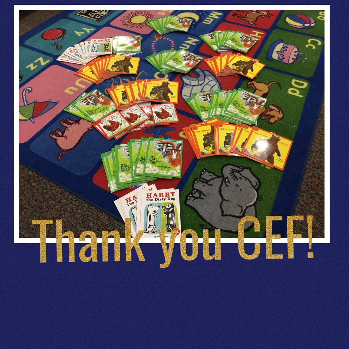 Mrs_Rehmann's tweet photo. Thank you @ChelseaEducFndn for helping us purchase over 160 books to use in our kindergarten classrooms. We appreciate your support! https://t.co/88wbsu9Ecx