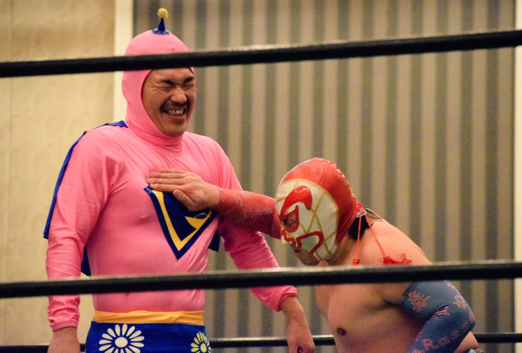 aarriissaa01501's tweet photo. 2020.1.13 みちのくプロレス 仙台ヒルズホテル
アンテナの先みたいな黄色いやつが復活してました。
#みちのくプロレス
#HAPPY_MAN
#ラッセ https://t.co/tsiwhuadcG