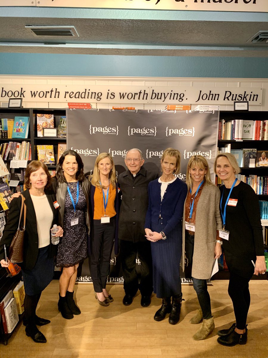 NativityLa's tweet photo. A BIG thank you to @sssp4kids, {pages} a bookstore, Dav Pilkey and Fr. John for an incredible evening of giving! Nativity School received the gift of reading; choosing beautiful books for students. We are truly #thankful and #grateful!
#sssp4kids #pagesabookstore #youaresaints https://t.co/2Uej4Vzir9
