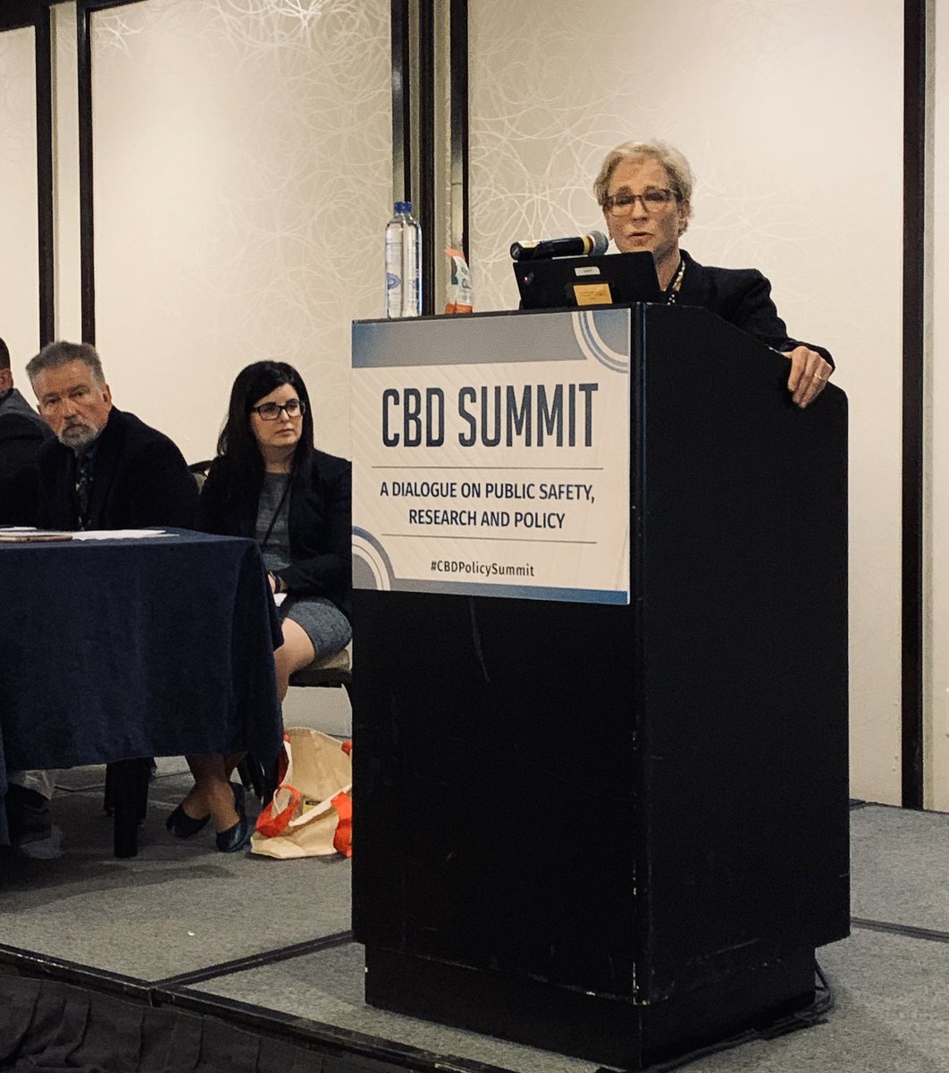libbybaney's tweet photo. @ncl_tweets study on #CBD finds 83% of voters support @US_FDA testing and regulation of CBD, says @sallygreenberg at #CBDpolicySummit https://t.co/rp5mhien0I