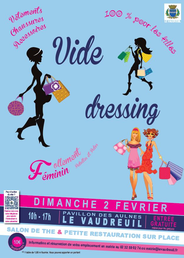 #videdressing vêtements femmes à <a href="/LeVaudreuil/">Le Vaudreuil</a> le dimanche 2 février de 10h à17h