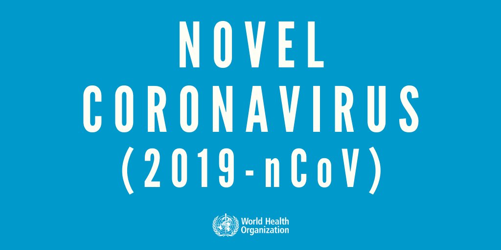 NEW: Diagnostic detection of novel  #coronavirus (2019-nCoV) by real-time RT-PCR  http://bit.ly/2Ribq2X Note: This protocol has not been validated by WHO.More protocols will be posted when they become available