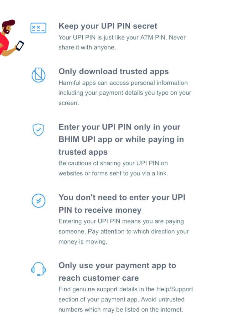 Let’s make digital 
payments safer together!!!

Follow these instructions for safe and secure digital payments!

#UPIFrauds
#DigitalPayments
#CyberSecurity 
#CyberCrimeAwareness

<a href="/RBI/">ReserveBankOfIndia</a> 
<a href="/JharkhandPolice/">Jharkhand Police</a> 
<a href="/GooglePayIndia/">Google Pay India</a>