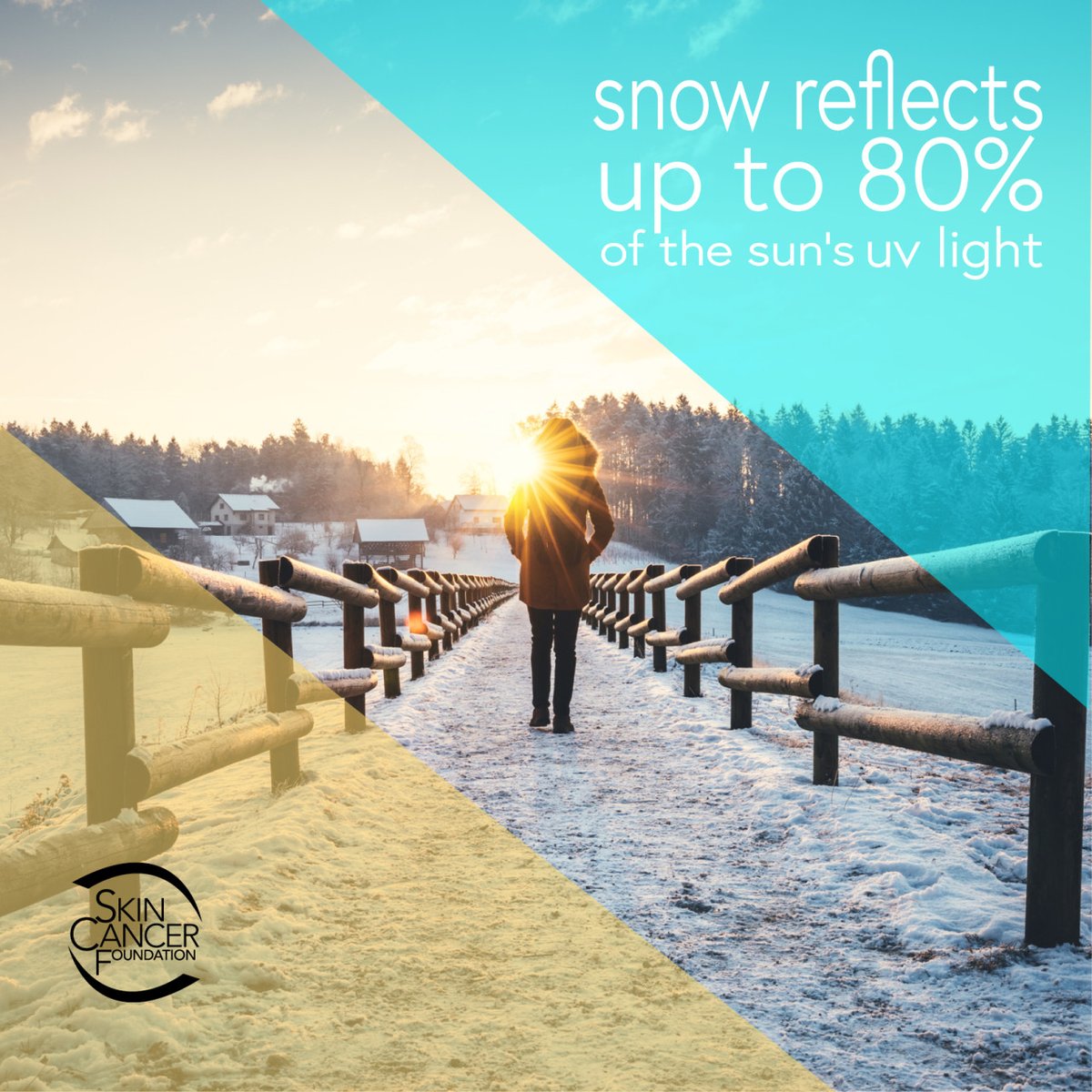 SkinCancerOrg's tweet photo. Your first line of defense against sun damage is clothing. Covering up is easier in the winter (it’s cold!) but the face, head and neck tend to remain exposed year-round, and this is where most skin cancers occur.  #WednesdayWisdom https://t.co/PGZN3O8vPj