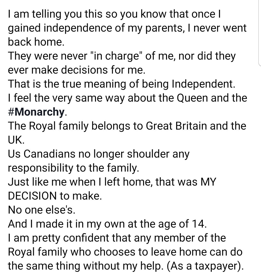 _MetisRelations's tweet photo. My hubby got it 100% correct on the topic of Monarch Independence @Wunfeather https://t.co/G9CUUK6WtY