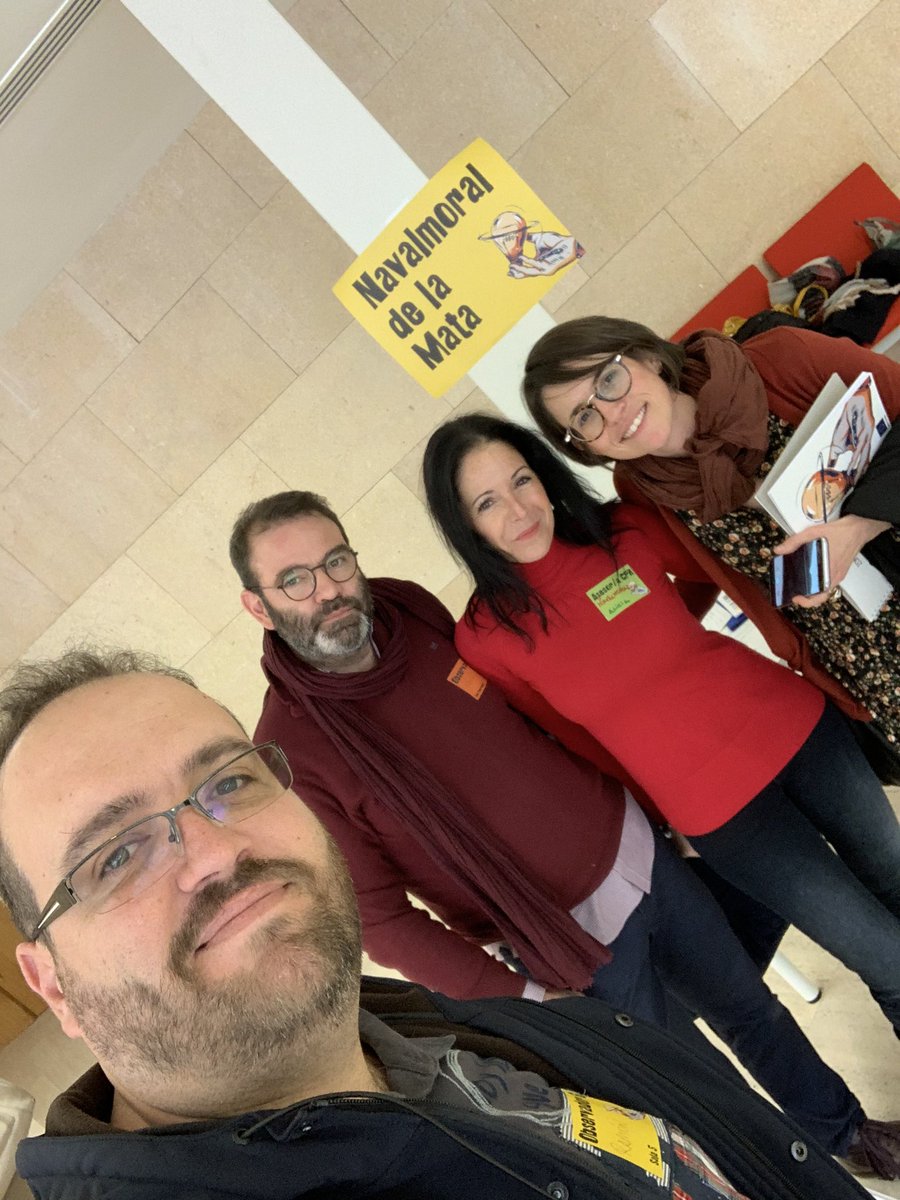kapormm's tweet photo. Empezando una nueva aventura #muévete2020 @iesalbalat @canchoreloj @esticomitia_c @CPRNavalmoral https://t.co/gJmuHoJav6