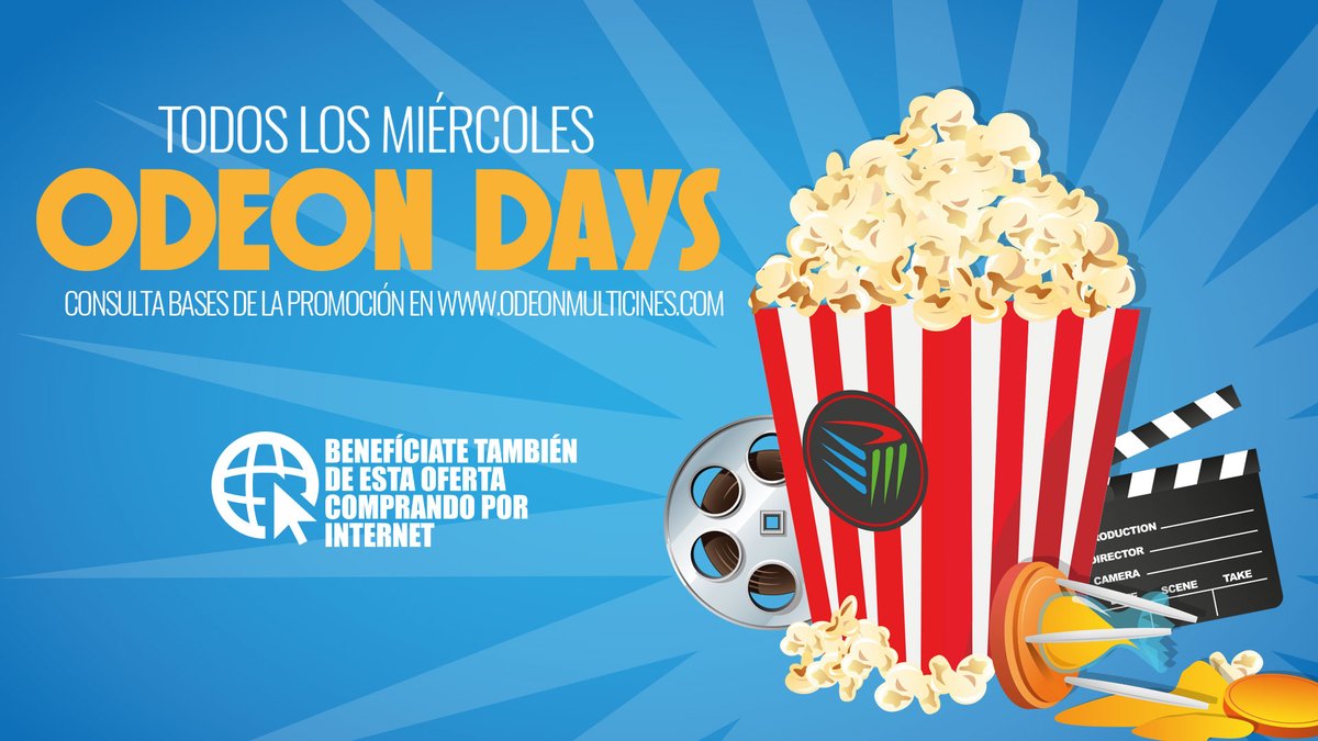 ¡Tenemos el plan claro para hoy! 🎬👉🏼 Aprovechar los #OdeonDays de <a href="/OdeonMulticines/">Odeon Multicines</a>. ¿Y tú?