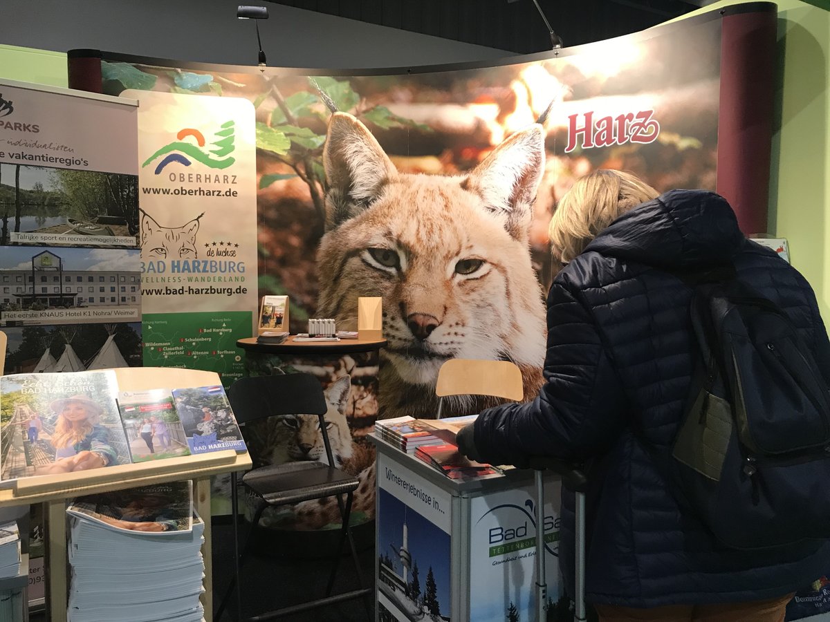 Oberharz's tweet photo. Wir sind auf der "Vakantiebeurs" in Utrecht noch bis Sonntag in Halle 9 für Euch da ! Kommt vorbei! https://t.co/9t6SDPL9cT