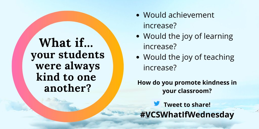 michelle_stull's tweet image. How are you promoting positive interactions? #VCSCM #Kidsdeserveit