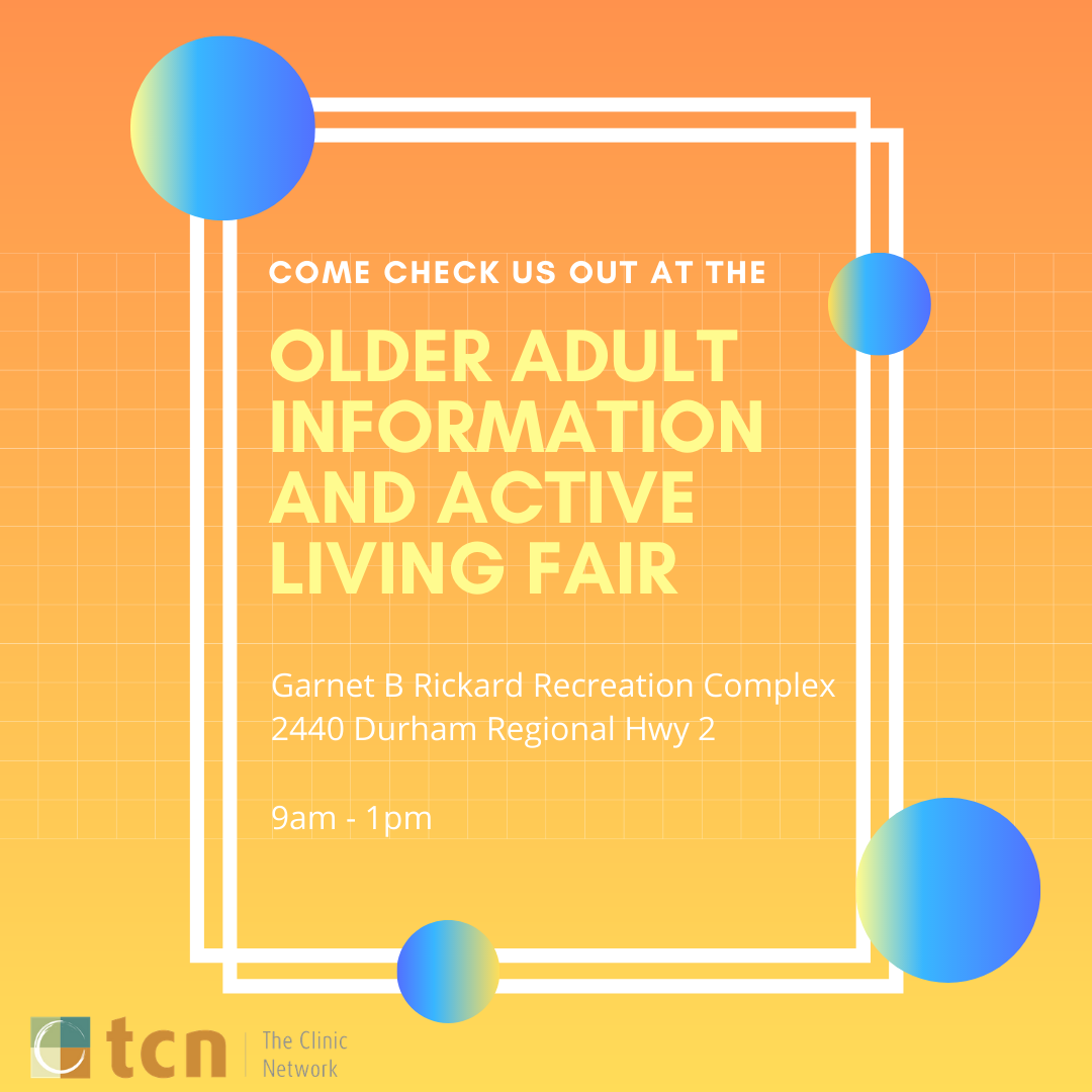 Durham Region! Come see TCN at the BOAA Older Adult Information and Active Living Fair - Garnet B. Rickard Recreation Complex  Hall 1. You cant miss us! We have our Durham Region Educator on site to answer any and all of your medical cannabis questions.
#BOAA #TCNandYou