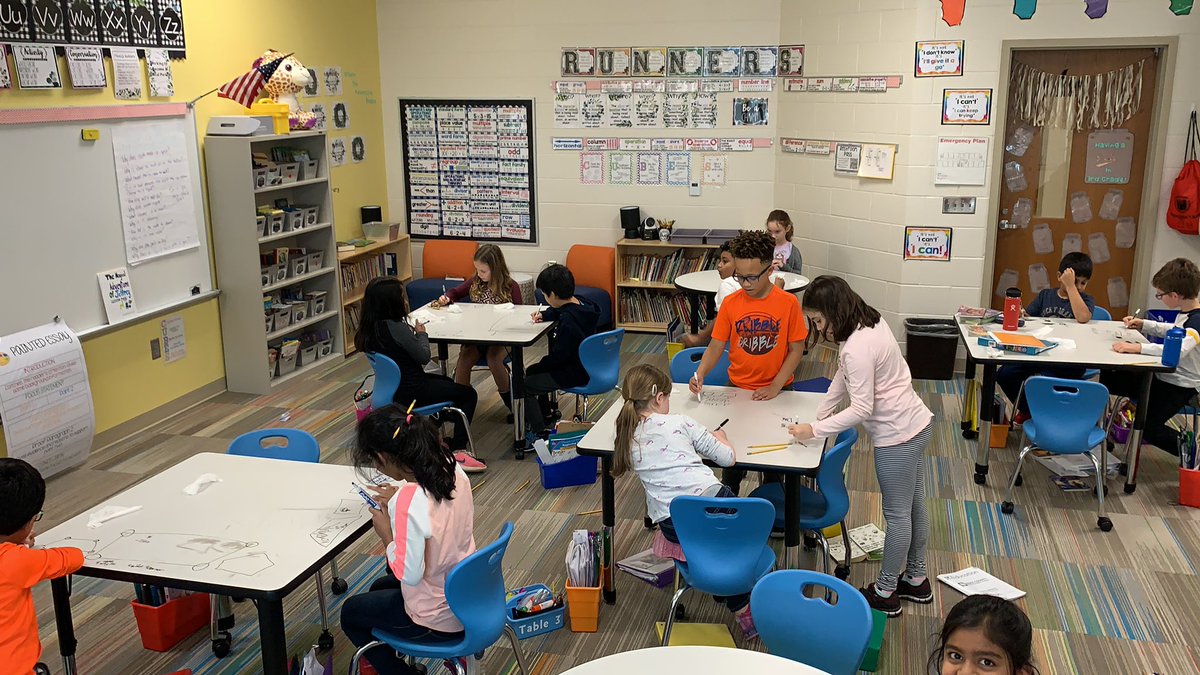 Testing our knowledge on attributes! <a href="/WhiteOakElem/">White Oak Elementary</a> #3rdgradelife