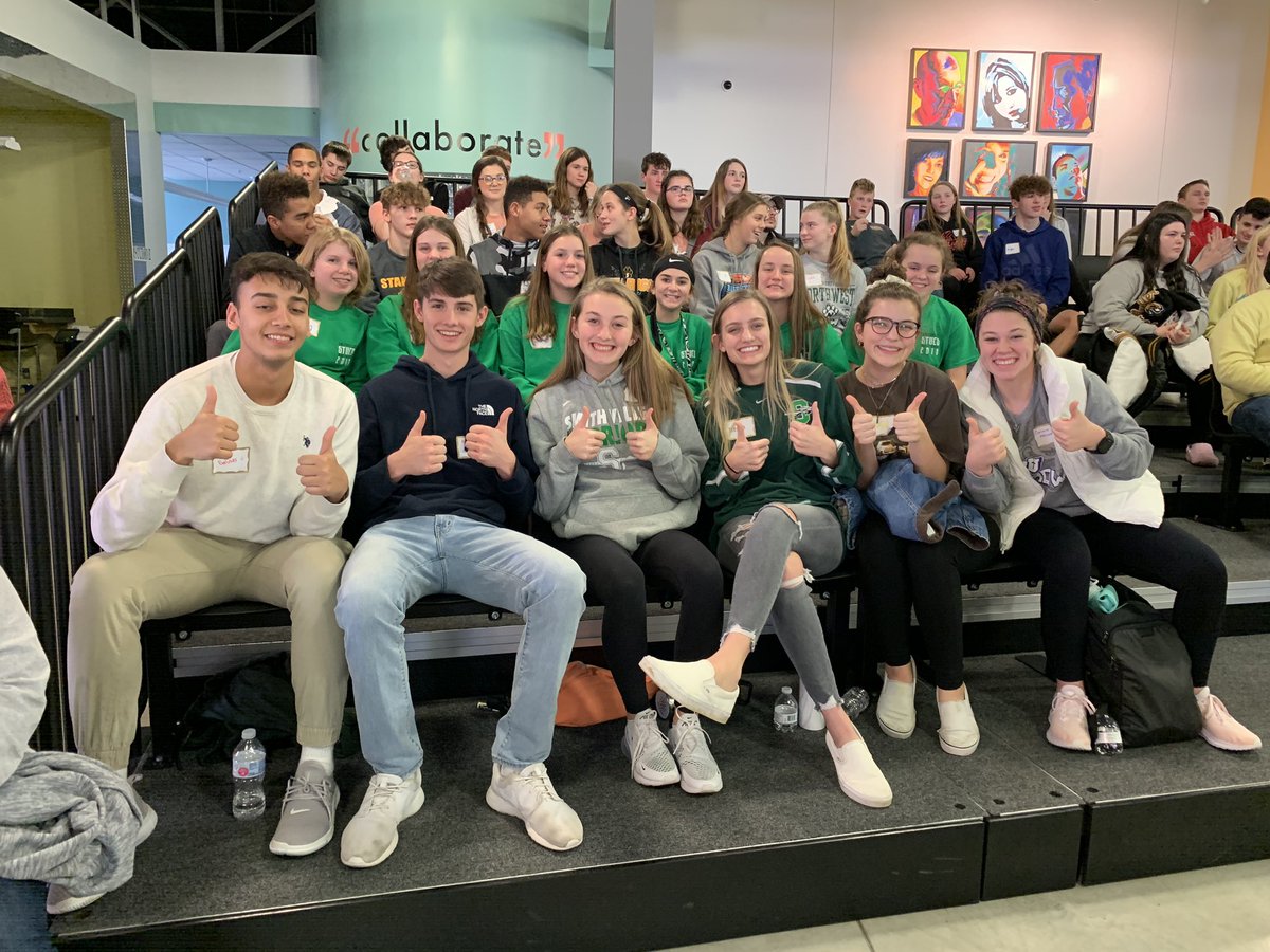 STUCOWarriors's tweet photo. SHS and SMS having a fun day becoming “Character Strong”. Thank you Mosaic for sponsoring this great event.  #MASC #BetterTogether #warriorpride https://t.co/fgeMBM88Ya