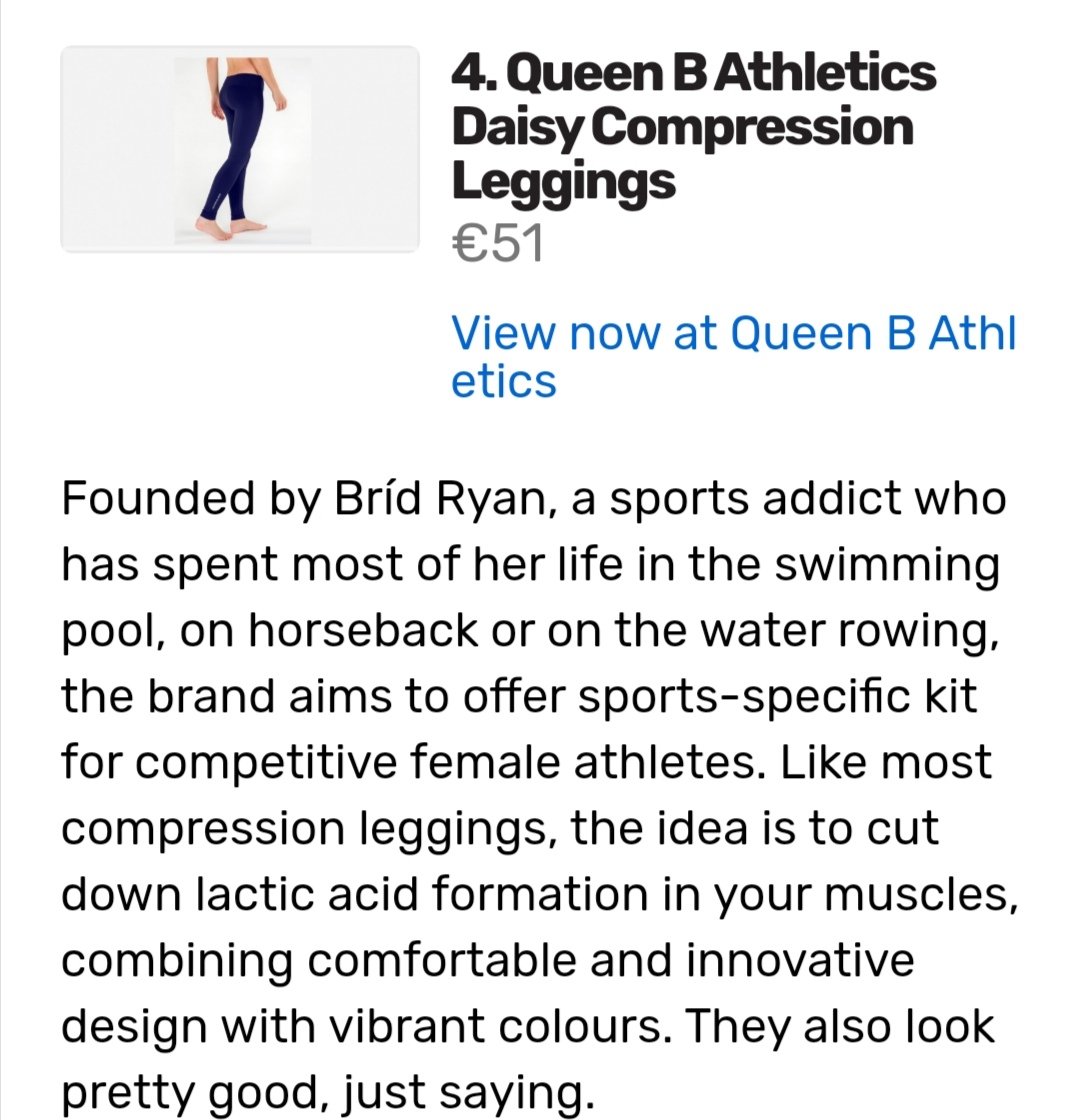 QUEEN B ATHLETICS on X: Hooolllllyyyyyyyyyyu Shiiiiiiiizzzzzz!!!! Did our Daisy  Leggings just make the list on @ShortList for the best running leggings?!!  OF COURSE WE DID!!!! Get over to this link and