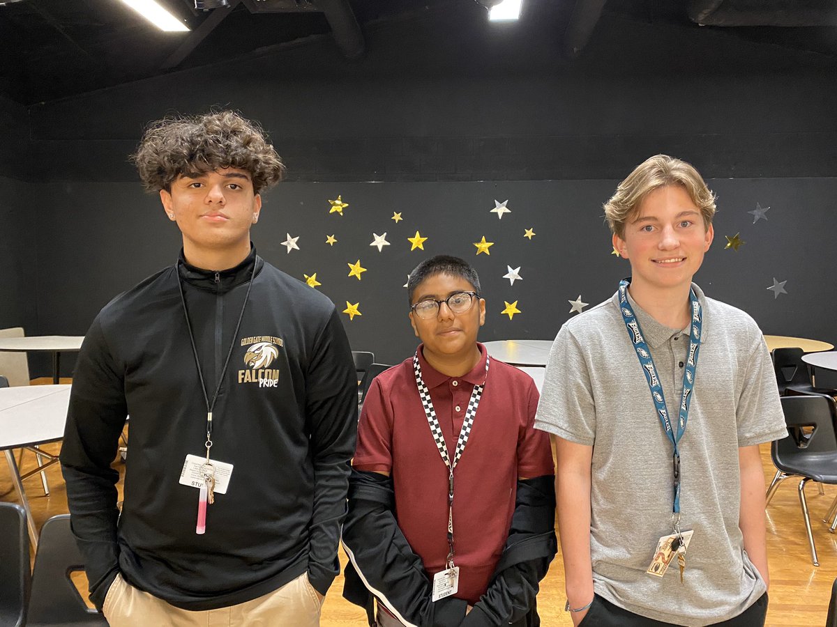 eboyd123's tweet photo. We found our top 3!  Congratulations to Manuel Cruz, Sergio Solis and Owen Beecher.  They will be representing @GGM_SOARS at the district Spelling Bee. https://t.co/ZuadzgQ3U5