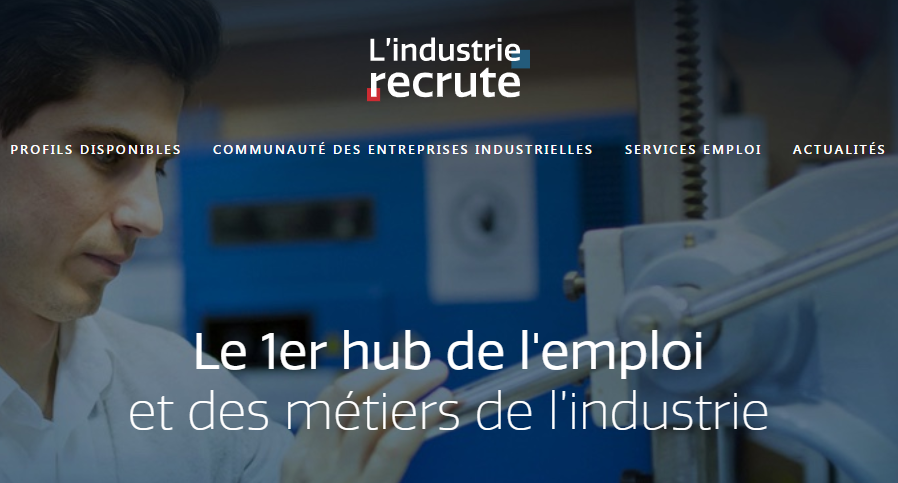 Avec le site lindustrie-recrute.fr développé par l'#UIMM, les entreprises industrielles ont en permanence accès à un vivier de talents pour relever le défi des compétences." Pour en savoir + ➡️bit.ly/2QZ6HEt #IndustrieRecrute #FabriqueAvenir