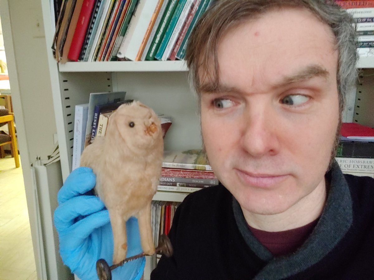 Coastalprairies's tweet photo. Taking wheelie - a 150+ year-old haunted children's toy - out for a spin at the @peimuseum on #Musuemselfieday. What could possibly go wrong? #7sites #PEIMuseum #YeoHouse #HauntedArtifacts #Museumselfie https://t.co/rimbqi4abU