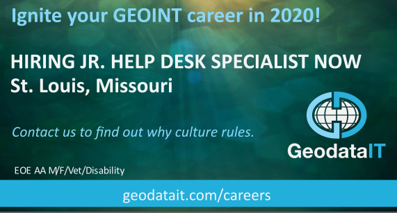 GeodataIT's tweet photo. Transitioning military personnel: This is a great opportunity to use your TS and IT skills for a new career. Certificate reimbursement is available.

#makethemove #grow #stl #geoint https://t.co/WUquEqzutn