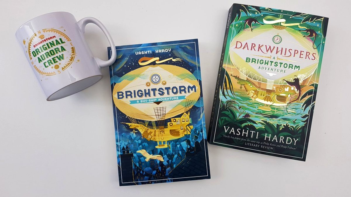 ScholasticScoop's tweet photo. Booksellers! We have one fabulous @vashti_hardy set to give away, containing one copy of #Brightstorm one copy of #Darkwhispers and one Original Aurora Crew mug! 📚☕

To win the set, simply follow @ScholasticScoop and RT! Comp closes 22nd Jan, 5pm. T&amp;Cs: https://t.co/WNUhZ7u088 https://t.co/xTvM04ycFP