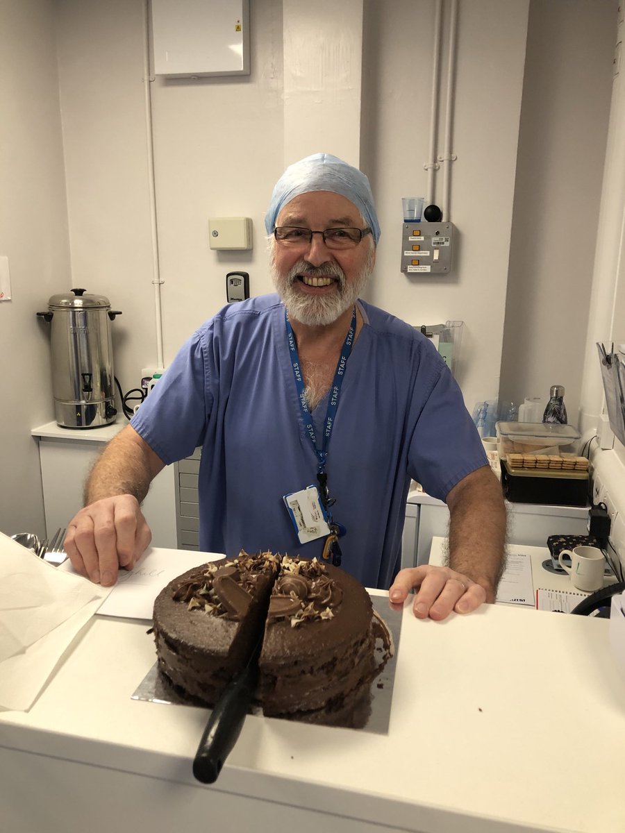 DayTheatre's tweet photo. Dr Coghill’s last day with us, enjoy your retirement. It’s been a pleasure working with you https://t.co/TOy5wDtlat