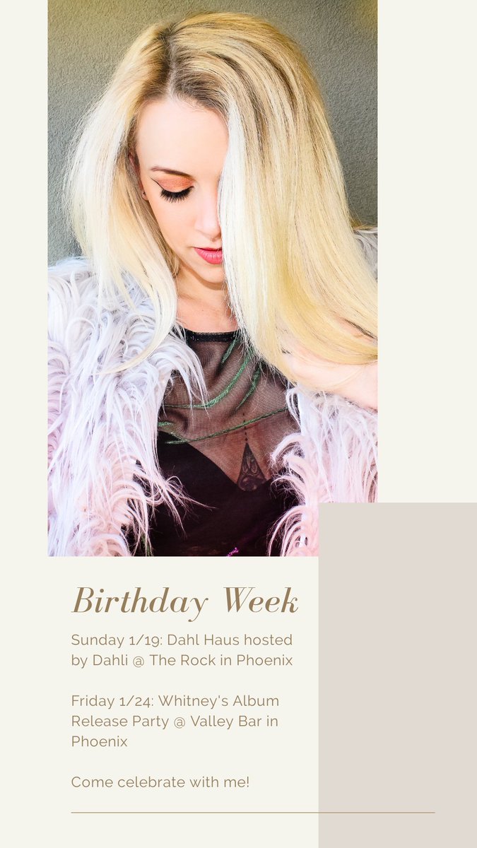 GabriellaMeghan's tweet photo. My birthday is Sunday 🥂
Come party with me !
#phoenix #lgbtq #femme #lgbtqphoenix https://t.co/odc9cHqHnH