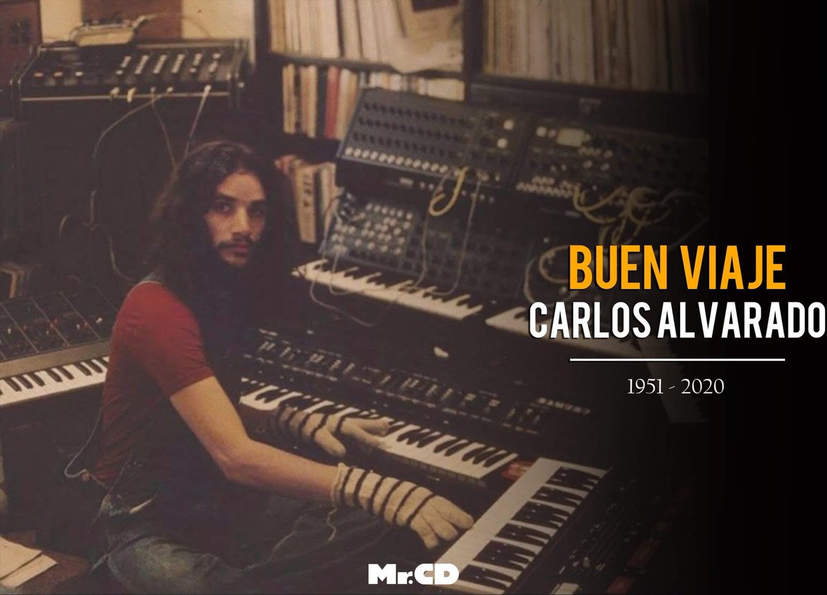MrCDgdl's tweet photo. Hoy la música está de luto... parte uno de los pilares del rock progresivo en México, promotor de la cultura y guardián del arte. Un fuerte abrazo hasta las estrellas al señor #CarlosAlvarado 🖤☄✊🎹🎸🎤

#RIPCarlosAlvarado #ChacMool https://t.co/DagigFb39f