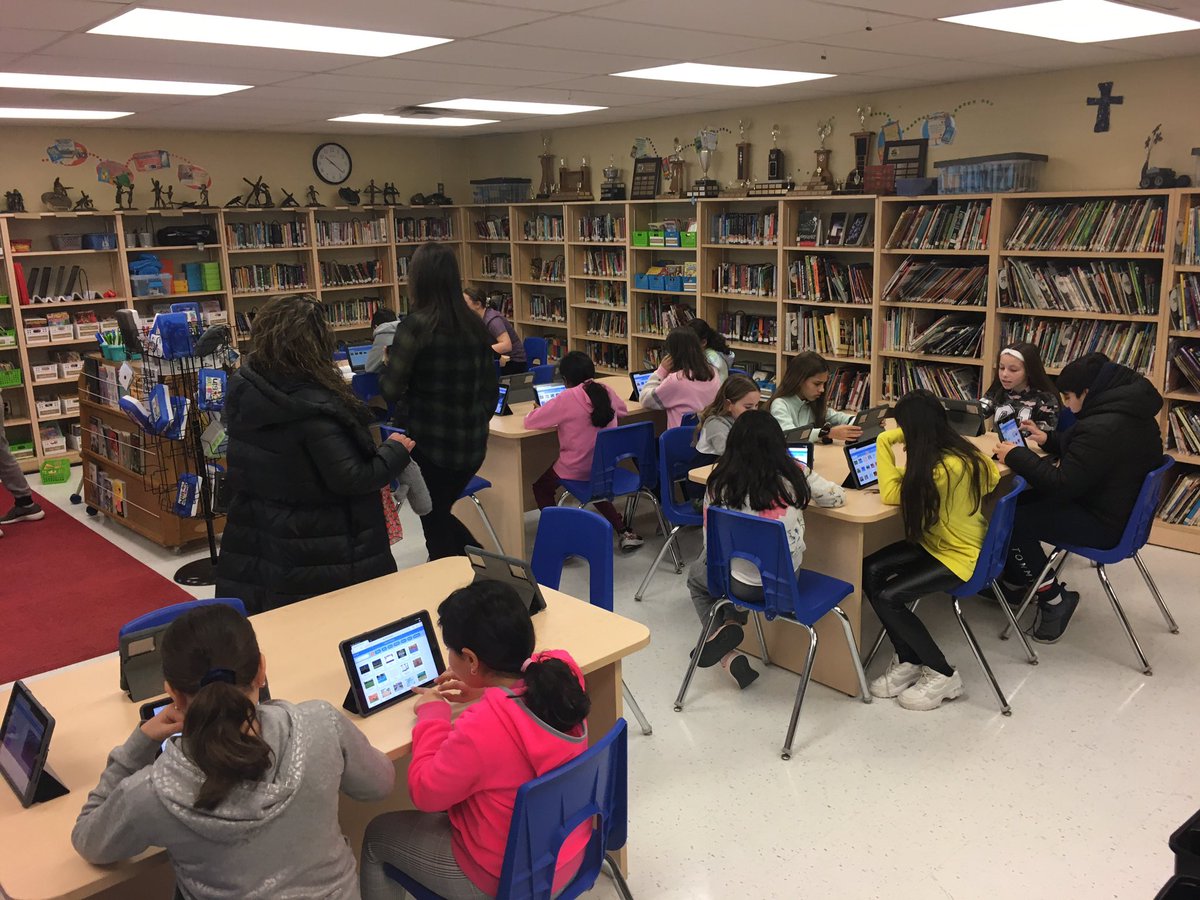 Excited to explore <a href="/scratch/">Scratch Team</a> coding with Ms Partland’s Grade  4/5’s in the LC today. We’re beginning with their Name Animation tutorial. Let the coding begin! <a href="/SMCDSB_SCH/">St. Charles C.S.</a> #smcdsblearns