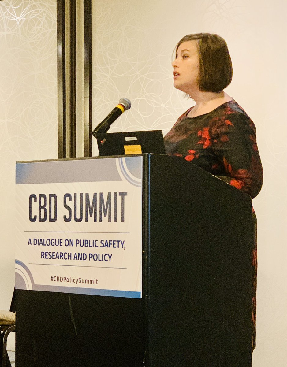 libbybaney's tweet photo. @consumerbrands finds consumer demand is outpacing regulation of #CBD; need a clear federal framework #CBDpolicySummit https://t.co/I8MEFPQte0