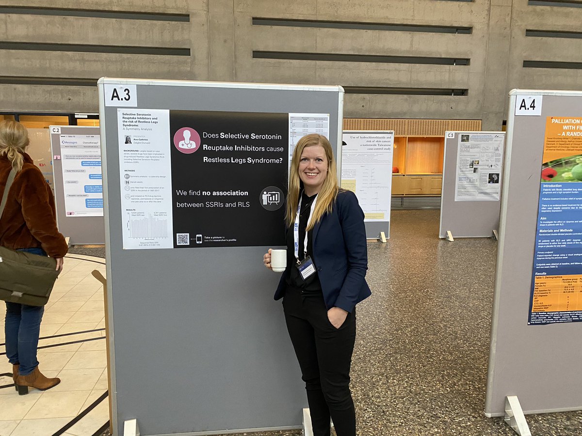 Christina and Ann-Cathrine from our group had great presentations of some of their work at the yearly meeting of the Danish Society of Pharmacology #pharmacology