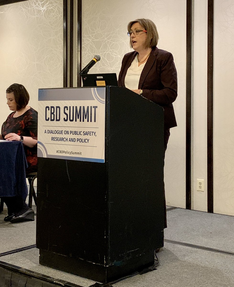libbybaney's tweet photo. @USPharmacopeia - we need the ability to evaluate the quality of #CBD products to protect #publichealth #CBDpolicySummit https://t.co/BThToQVJsE