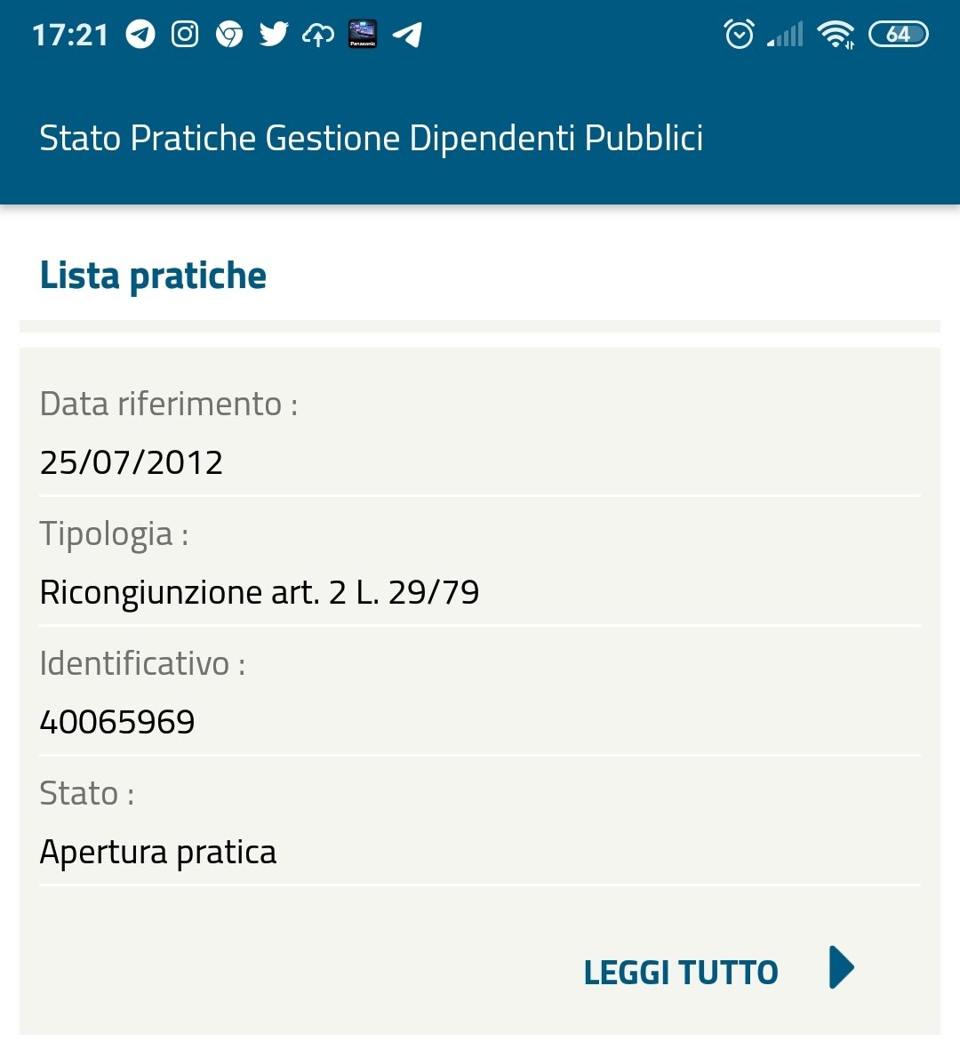 vittorio_57's tweet photo. @INPS_it Risulta "apertura pratica" https://t.co/jLfmgu0nkA