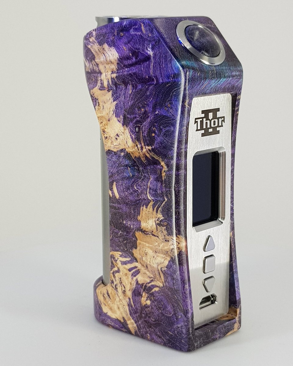 StabWoodMods's tweet photo. Ultroner Thor II Now available in Silver! Available on our website https://t.co/XRzlmufCjL
#stabwoodmodsuk #stabwoodmods #stabilizedwoodmods #ultronerthor2 #thor2 #thorII #21700mod #dna75c #sexymods #vapeporn #ultroner #ukvapenation #ukvape #ukvapeshop #vapenation #vapers #vapeuk https://t.co/6IPzXpUJZD